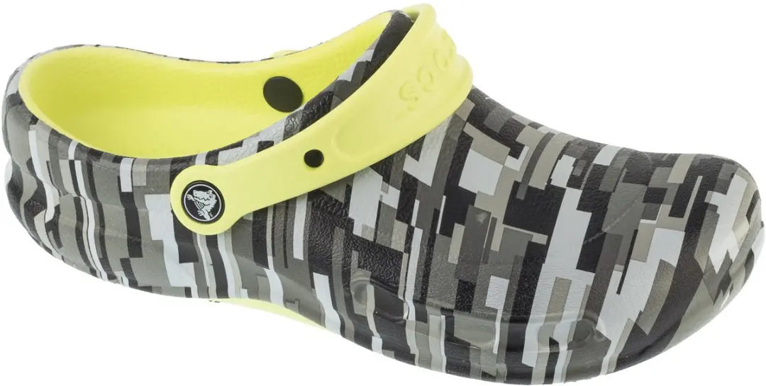 Crocs Bistro Clogs Keuken Werk Schoenen met Vlammenprint
