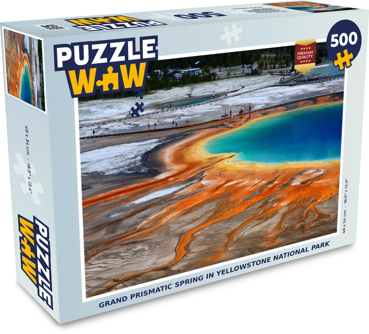 PuzzleWow Geiser Park USA Legpuzzel 500 Stuks