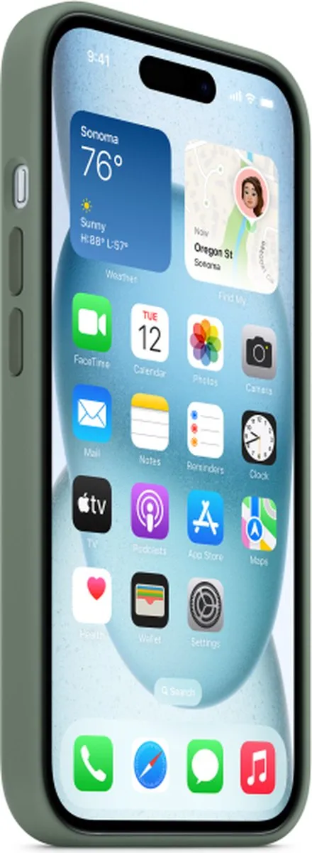 Apple iPhone 15 Plus Siliconenhoesje MT183ZM/A - Cypress
