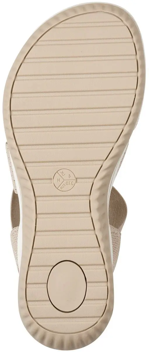 Jana Dames Sandaal - Beige - Wijdte H - Maat 37 - afbeelding 6 van 6