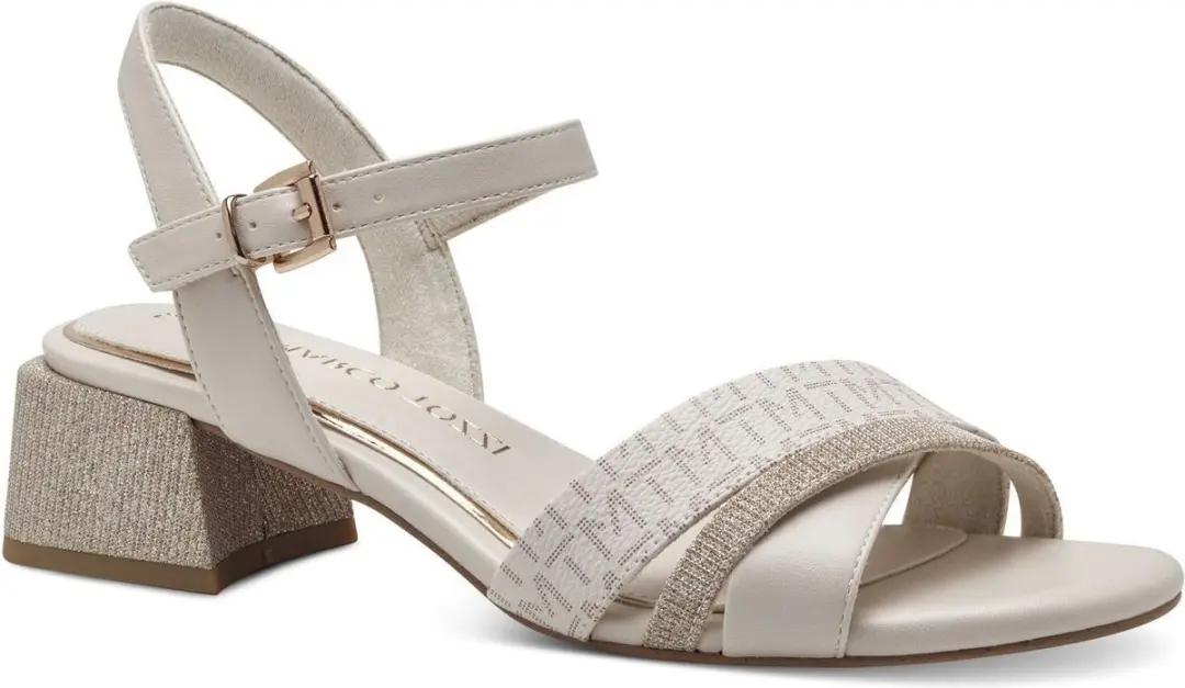 Marco Tozzi Dames Sandaal 2-28324-42 402 F-breedte Maat: 39 EU
