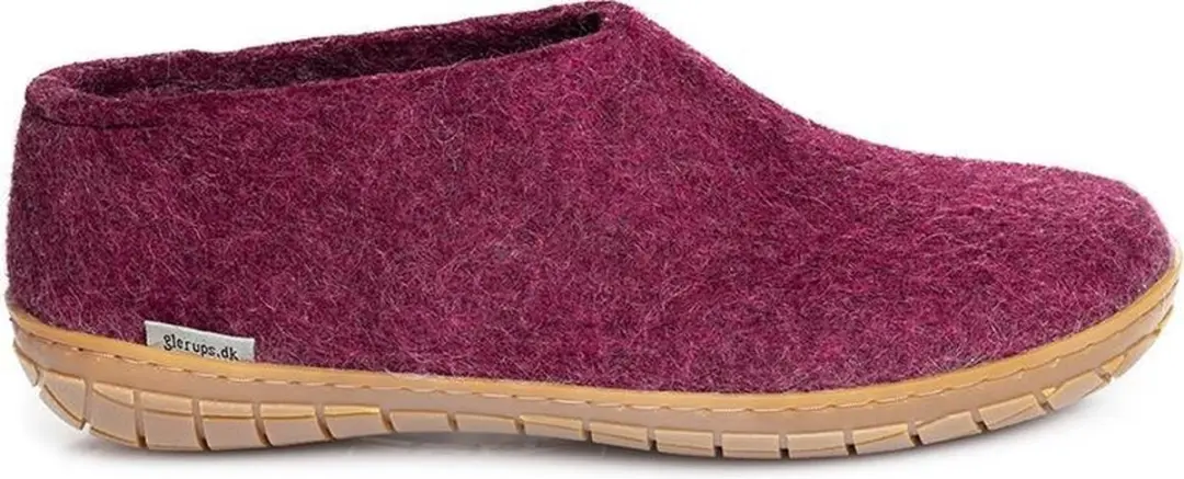 Glerups Schoen met rubber zool-Cranberry-37