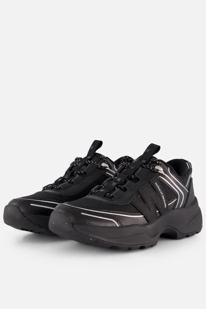 Woden Siff II Sneakers zwart