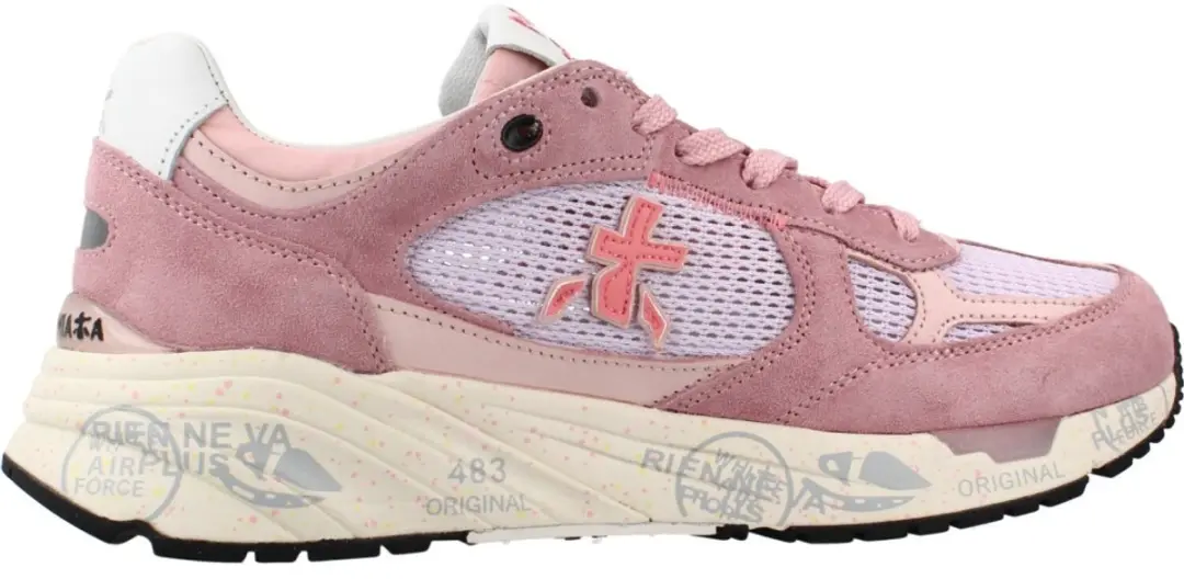 Premiata Mased Var.8220 Sneakers Roze Combi