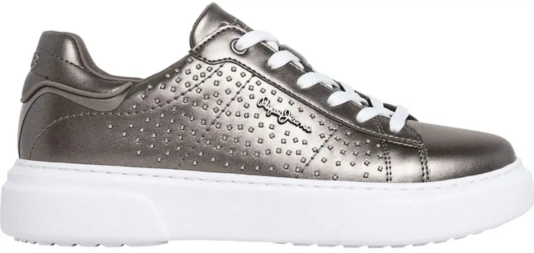 Pepe Jeans Eaton Gala Schoenen Grijs EU 38 Vrouw