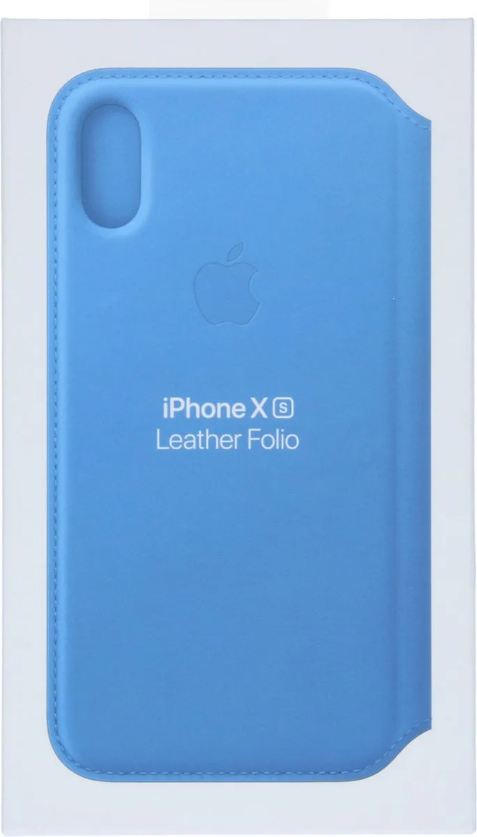 Apple Folio Hoesje iPhone Xs MVFD2ZM/A - Blauw