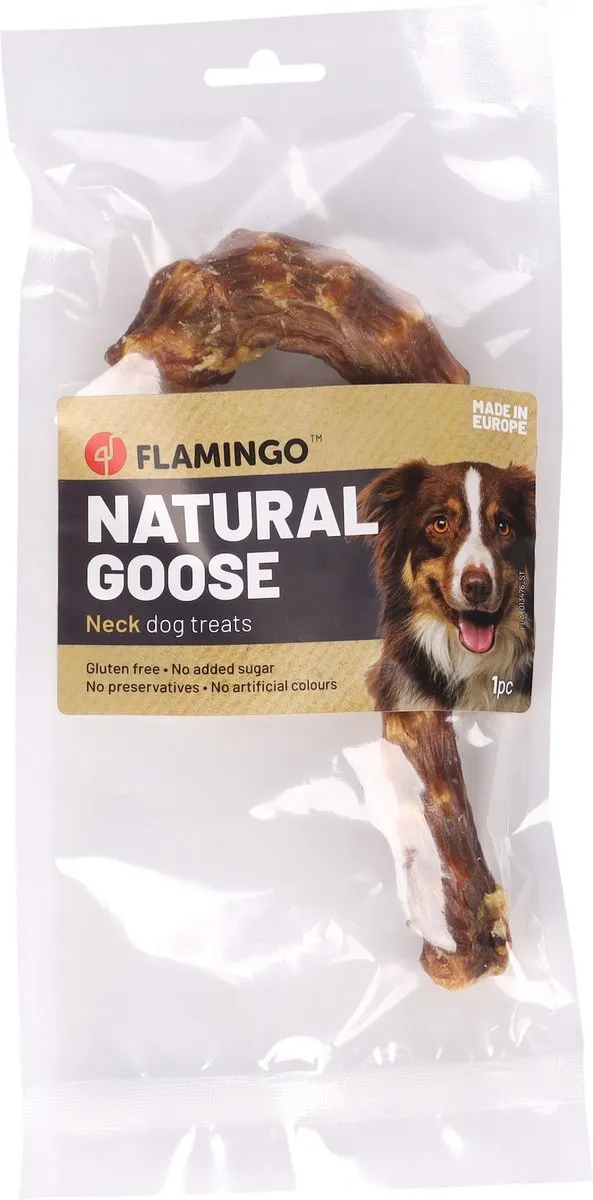 Flamingo Nature Snack Ganzennek - 1 Stuk