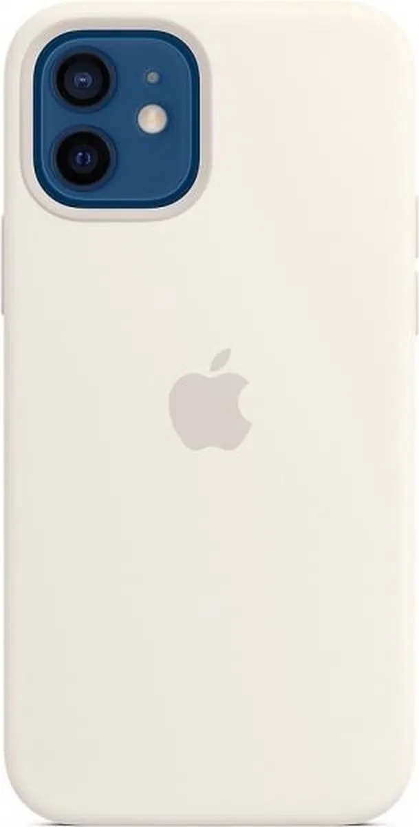 Apple Siliconenhoesje MagSafe MHL53ZM/A iPhone 12/12 Pro - Wit - afbeelding 6 van 6
