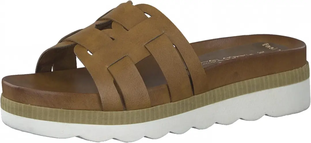 Marco Tozzi Dames Sandalen Cognac Antic