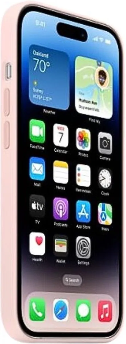 Apple Siliconen Hoesje MagSafe iPhone 14 Pro Max - Roze MPTT3ZM/A