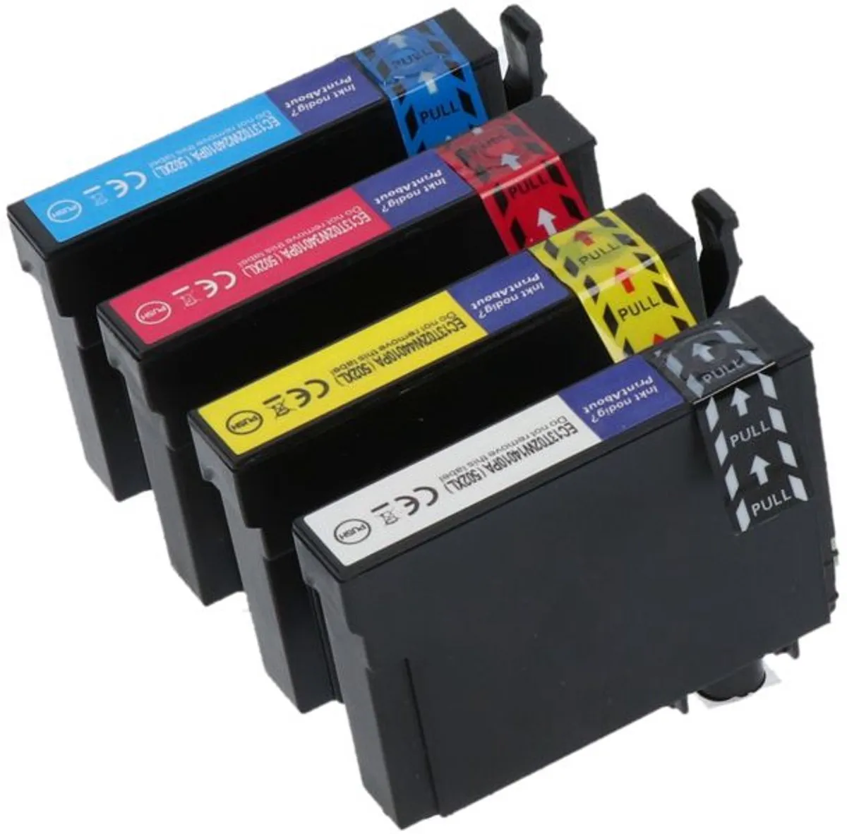 PrintAbout C13T02W64010-PA2 Inktcartridge 4-kleuren XL - 2.290 pagina's - 59ml - o.a. Epson