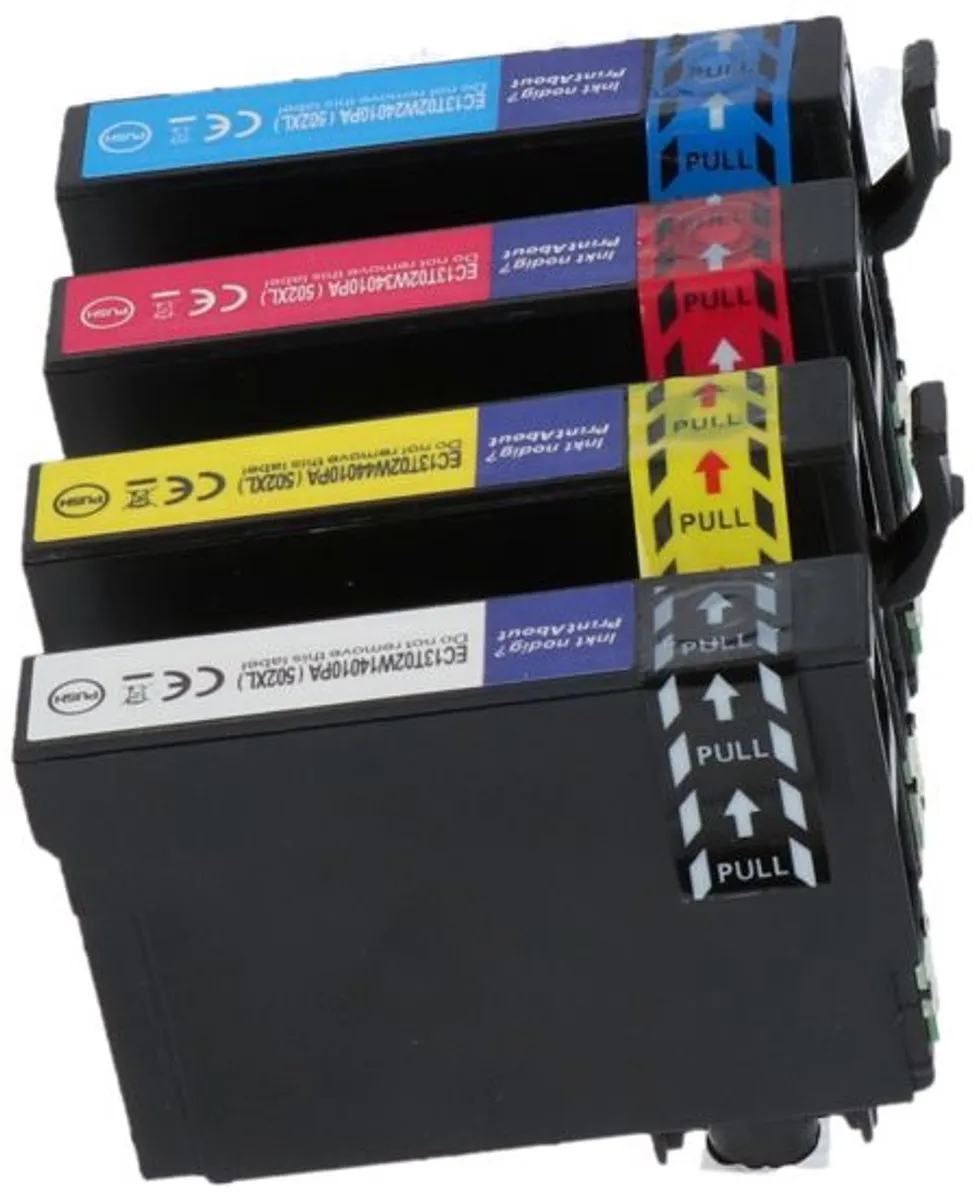 PrintAbout C13T02W64010-PA2 Inktcartridge 4-kleuren XL - 2.290 pagina's - 59ml - o.a. Epson