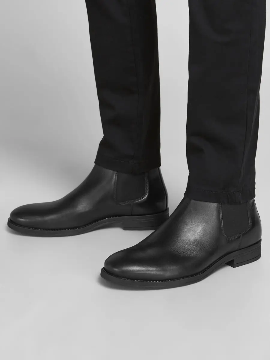 JACK&JONES JFWARGO LEATHER CHELSEA SN Heren Laarzen