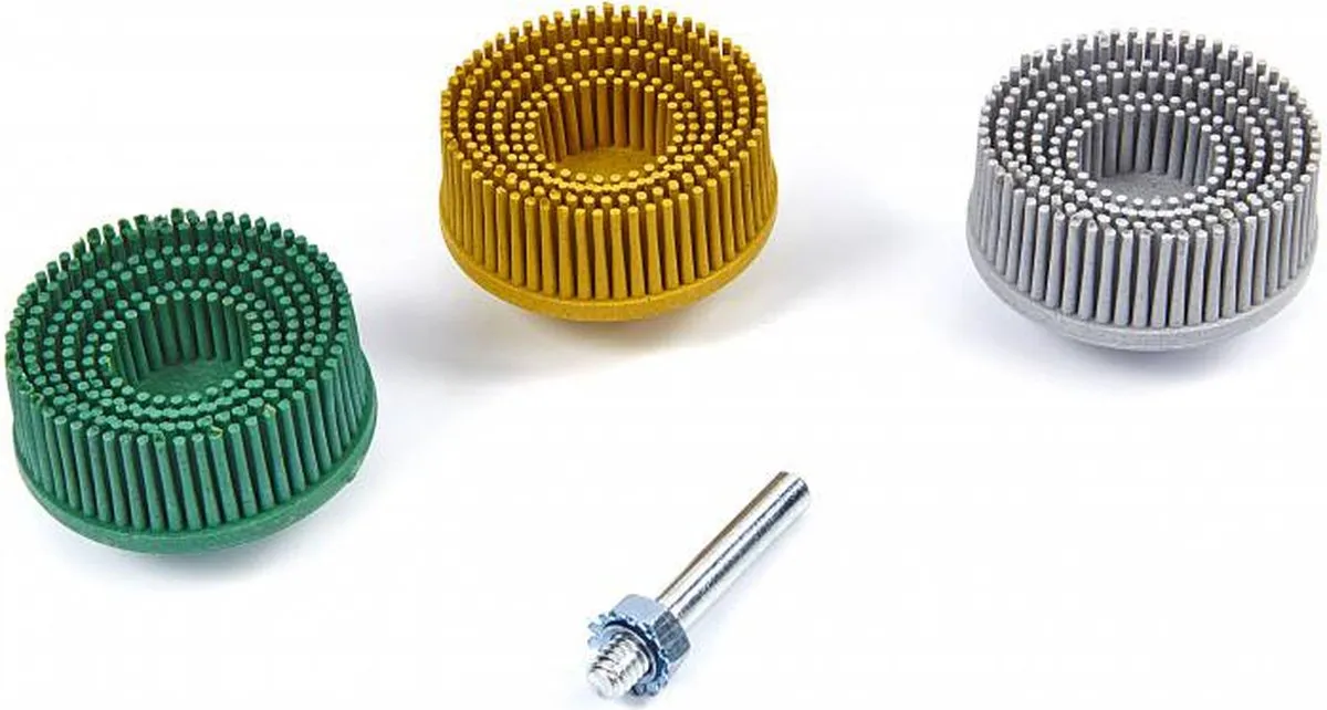HBM 3-delige Bristle Disc Set 50mm