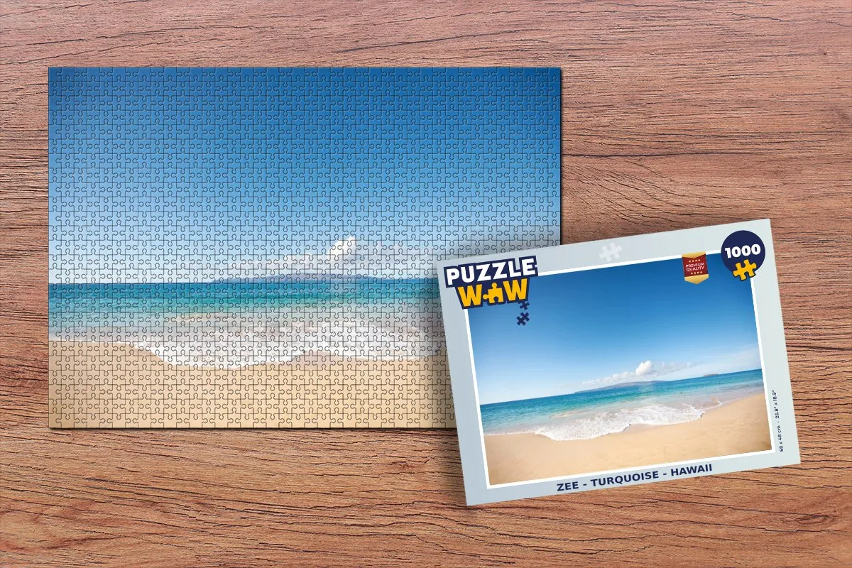 PuzzleWow Hawaii Legpuzzel 1000 Stuks - Multicolor