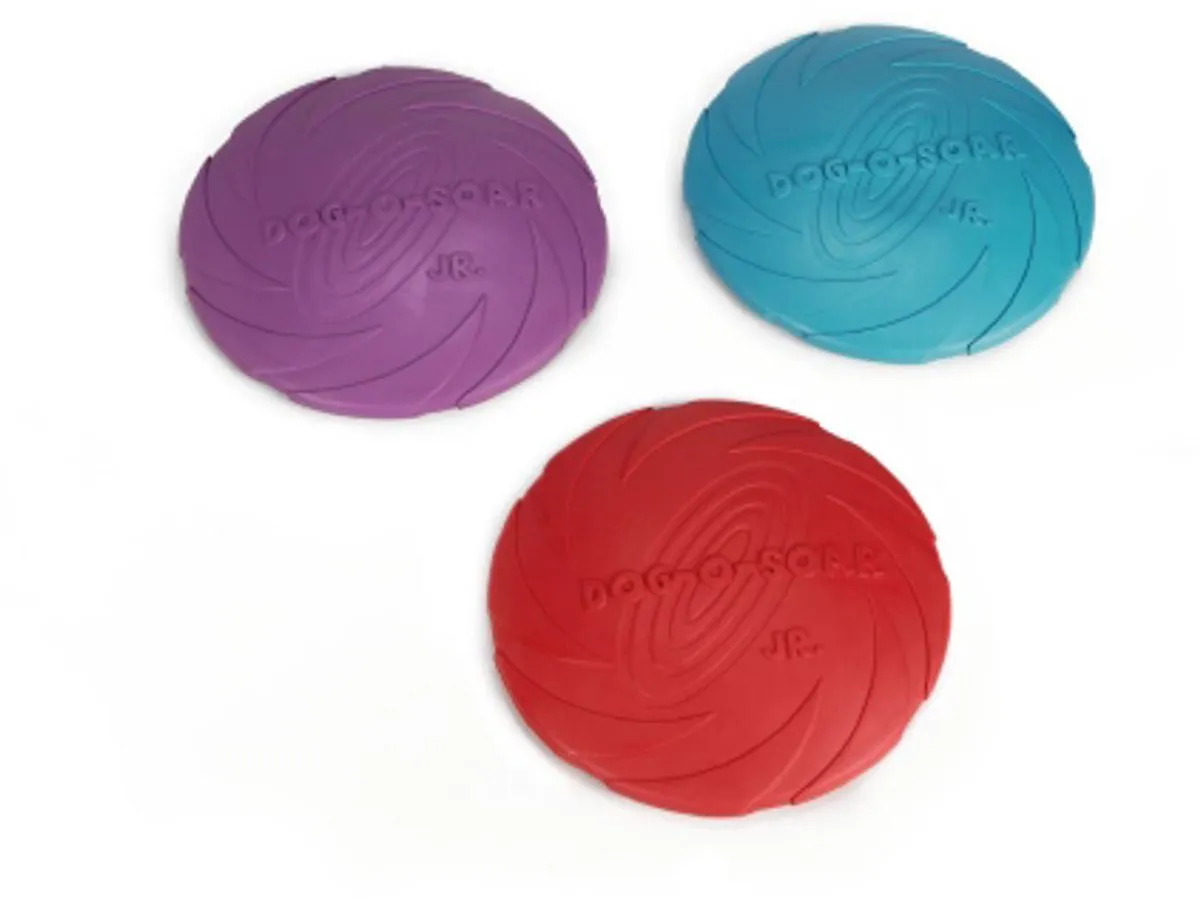 Beeztees Rubber Frisbee Dog - 18 cm - Assorti