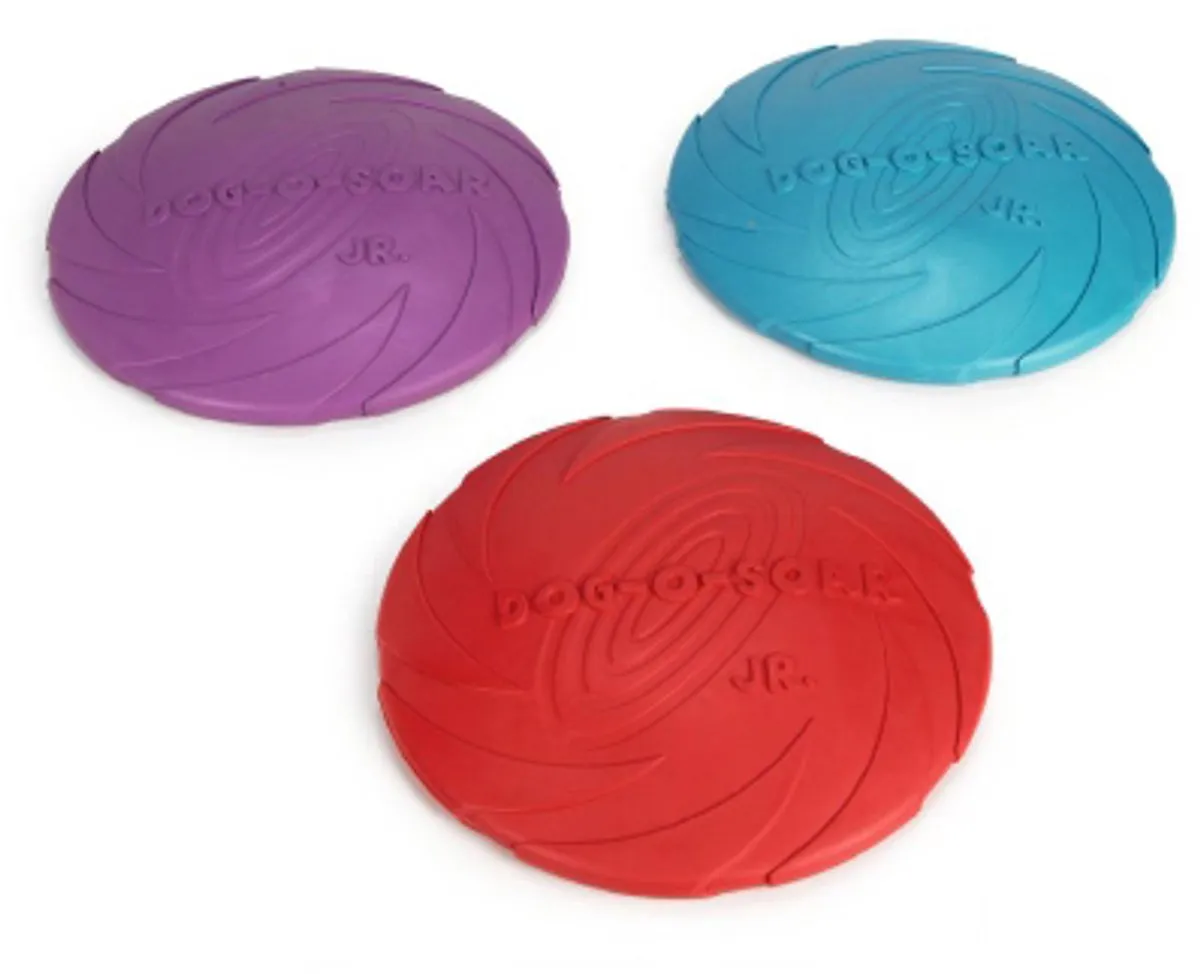 Beeztees Rubber Frisbee Dog - 18 cm - Assorti