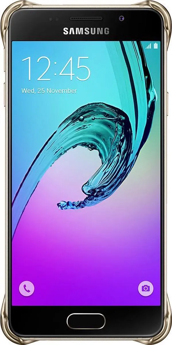 Samsung Galaxy A3 (2016) Clear Cover - Goud