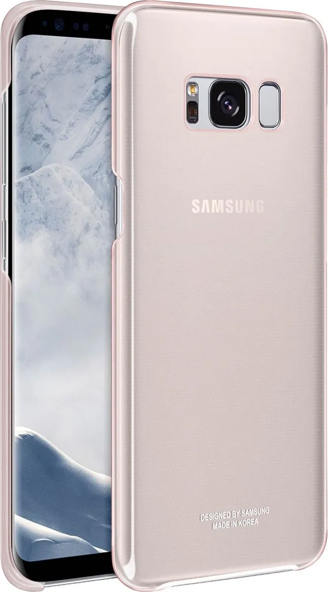 Samsung Clear Cover G955U68944905 - Roze