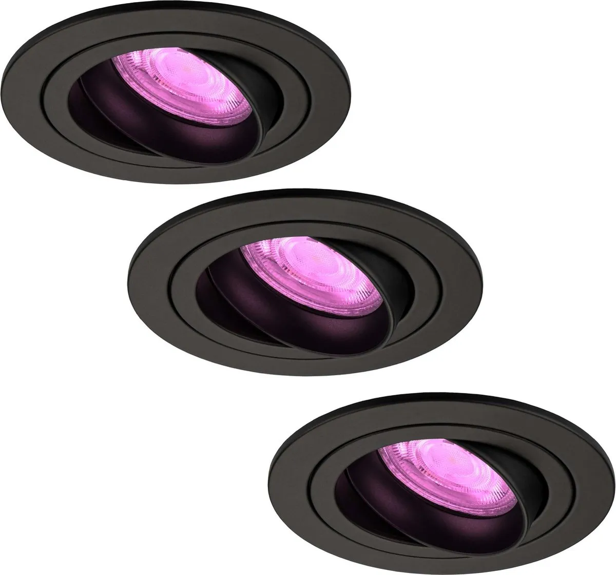 LEDVION 3X Smart LED Inbouwspot Tokyo