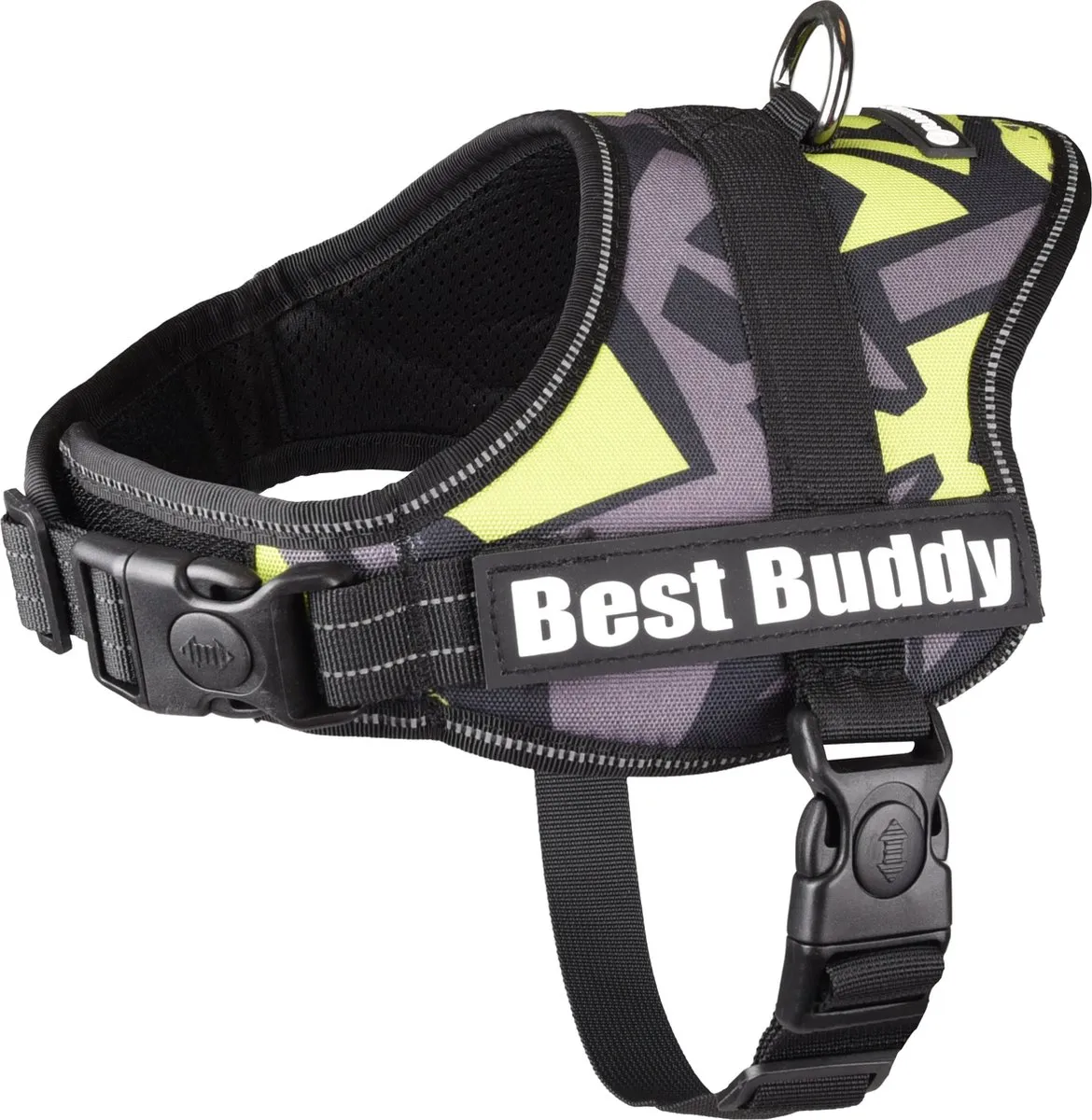 Flamingo Pluto Liberty Harnas Best Buddy Pluto Groen S 50-70cm