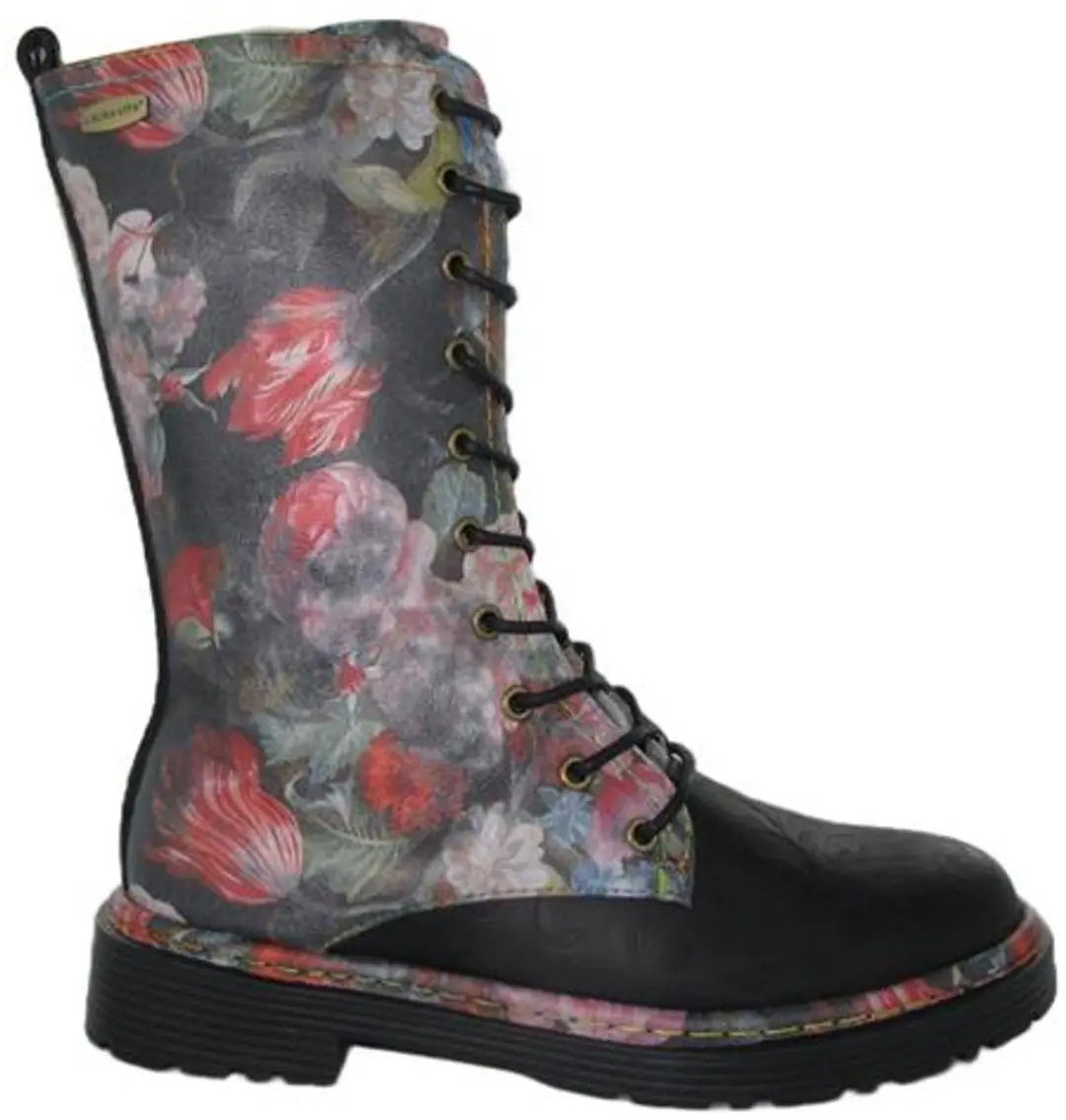 Laura Vita Incaso 18 Laarzen Zwart/Combi - afbeelding 4 van 4
