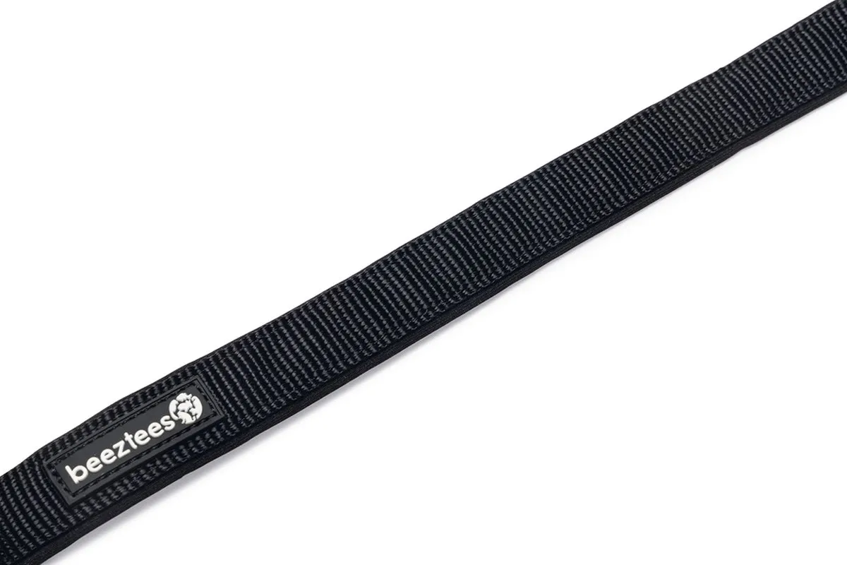 Beeztees Parinca Premium Hondenriem - Zwart 300cm x 20mm