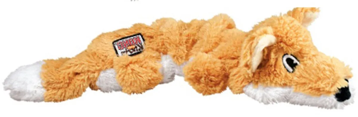 KONG Scrunch Knots Vos M - Kauwspeelgoed