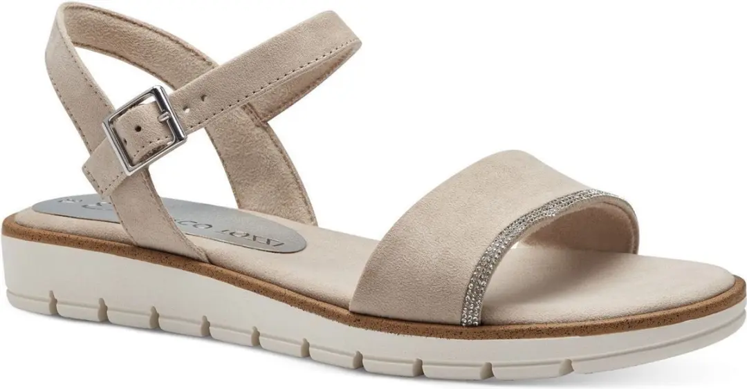 Marco Tozzi Dames Sandaal 2-28604-42 404 F-breedte Maat: 38 EU