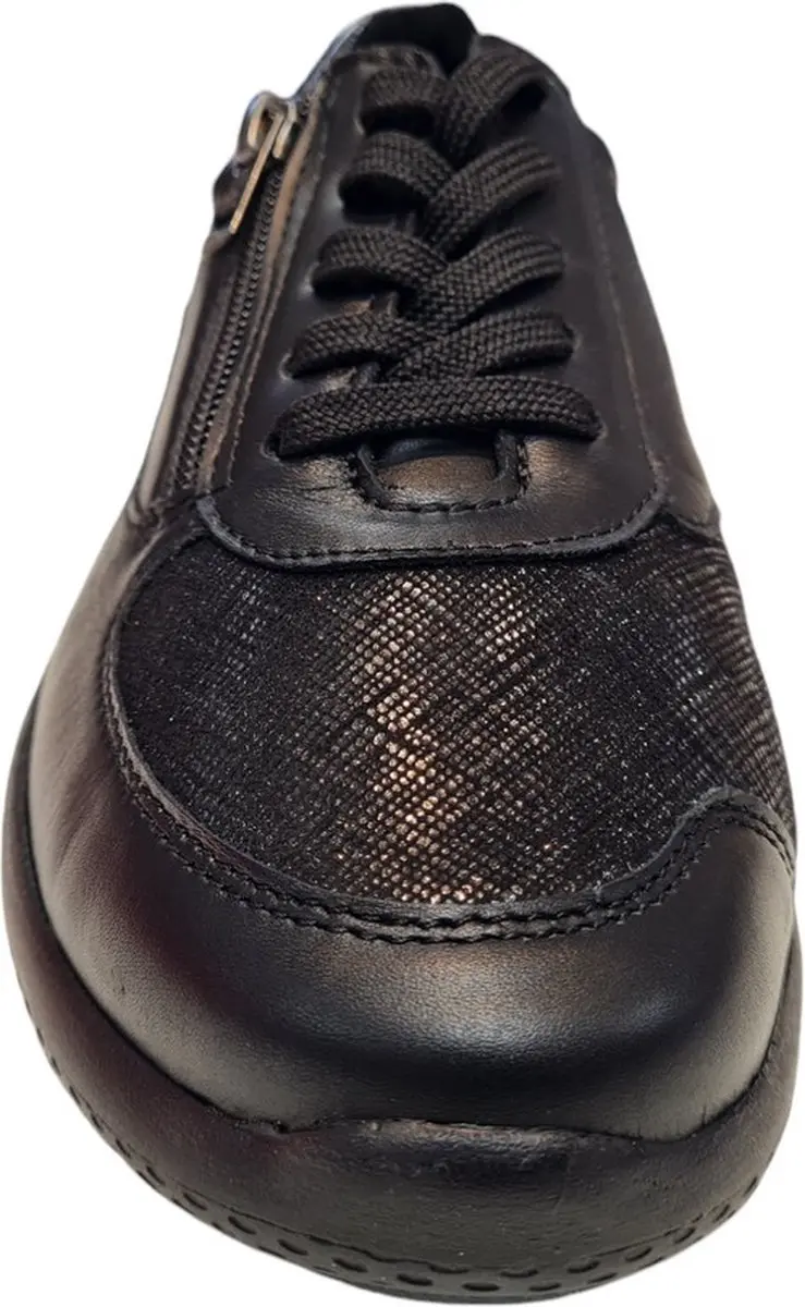 Longo 1135544 Dames Sneakers - Zwart - afbeelding 3 van 4