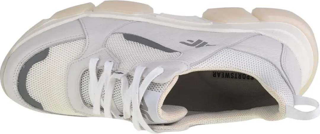 4F Wmn's Casual Sneakers H4L-OBDL254-10S - 37 Wit - afbeelding 3 van 5
