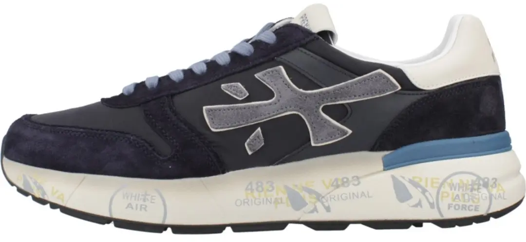 Premiata Mick Sneaker Blauw - afbeelding 2 van 6