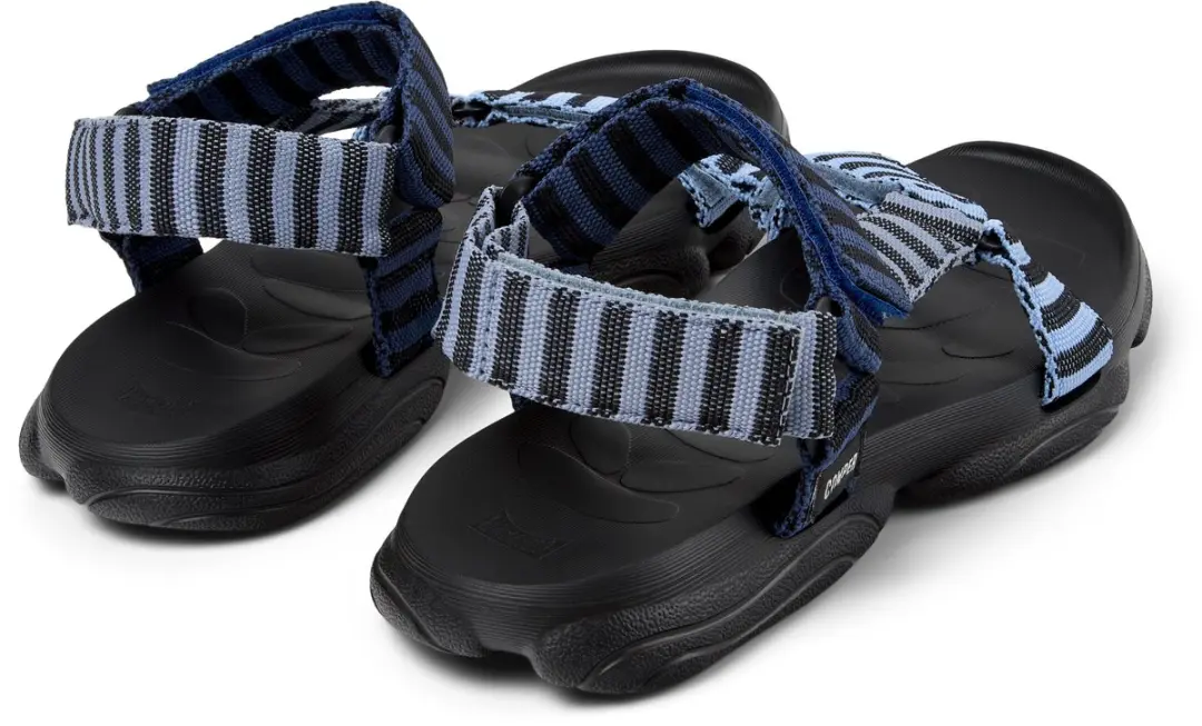 Camper Karst Sandal Sandalen Karst - Herren - Blauw Zwart - 42 - afbeelding 4 van 5