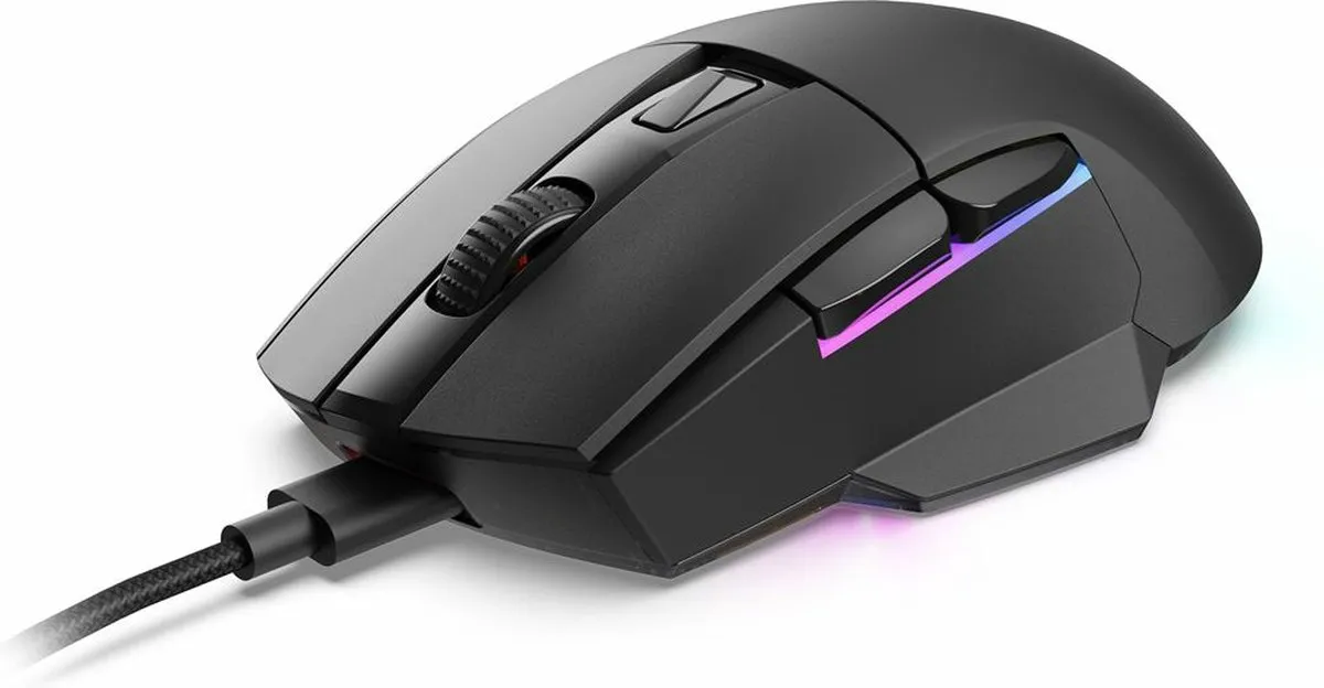 Sharkoon SGM50W Gaming Muis - 6400 DPI - Zwart