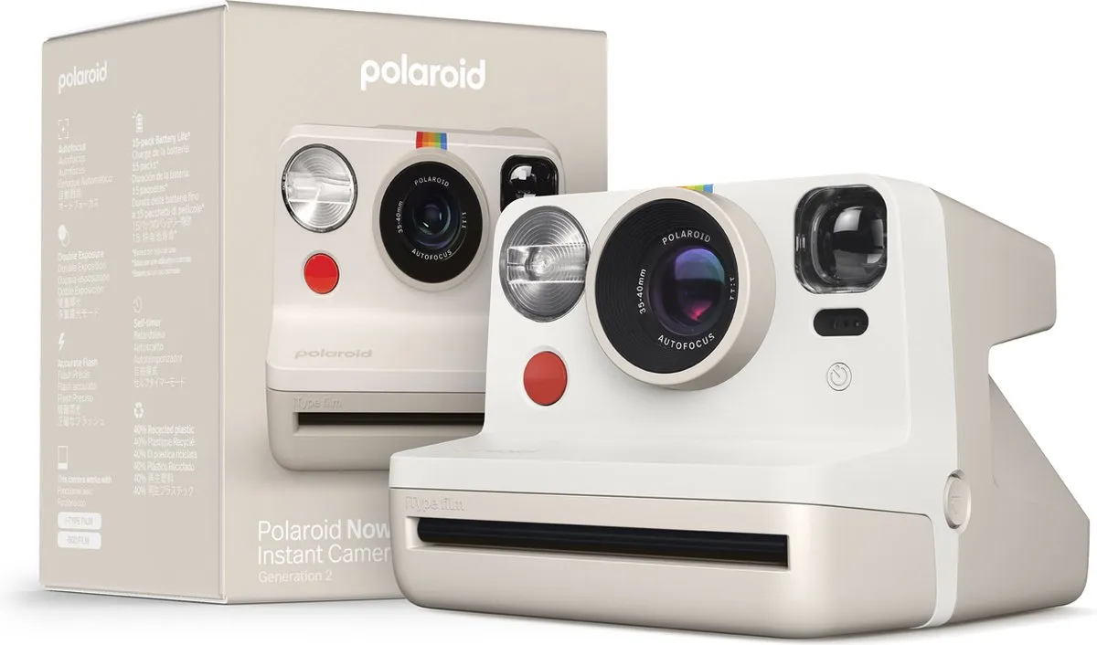 Polaroid Now Gen 2 Vintage White