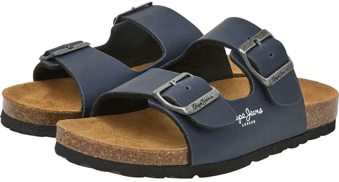 Pepe Jeans Bio Double Kansas Sandalen Blauw 33 - afbeelding 3 van 4