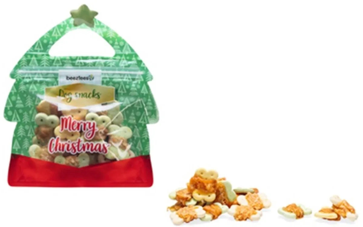 Beeztees Kerst Kadotas Cookie Wraps 160g