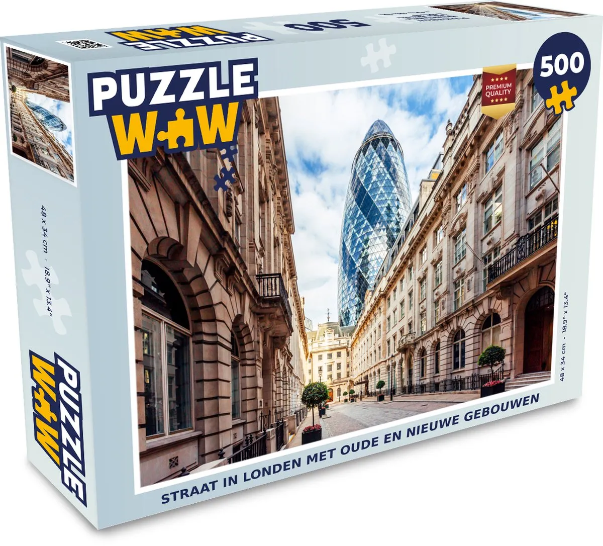 PuzzleWow Londen Legpuzzel 500 Stuks