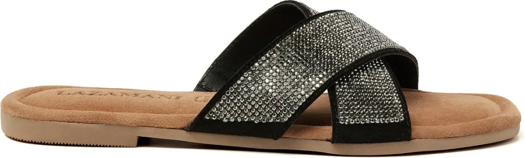Lexi Dames Slippers Suède Grijs
