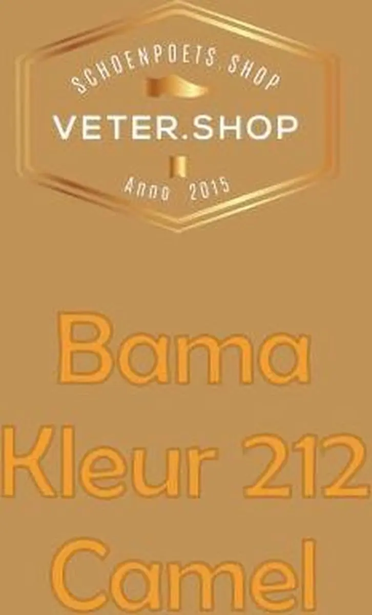 Bama G56 schoen creme voor glad leer