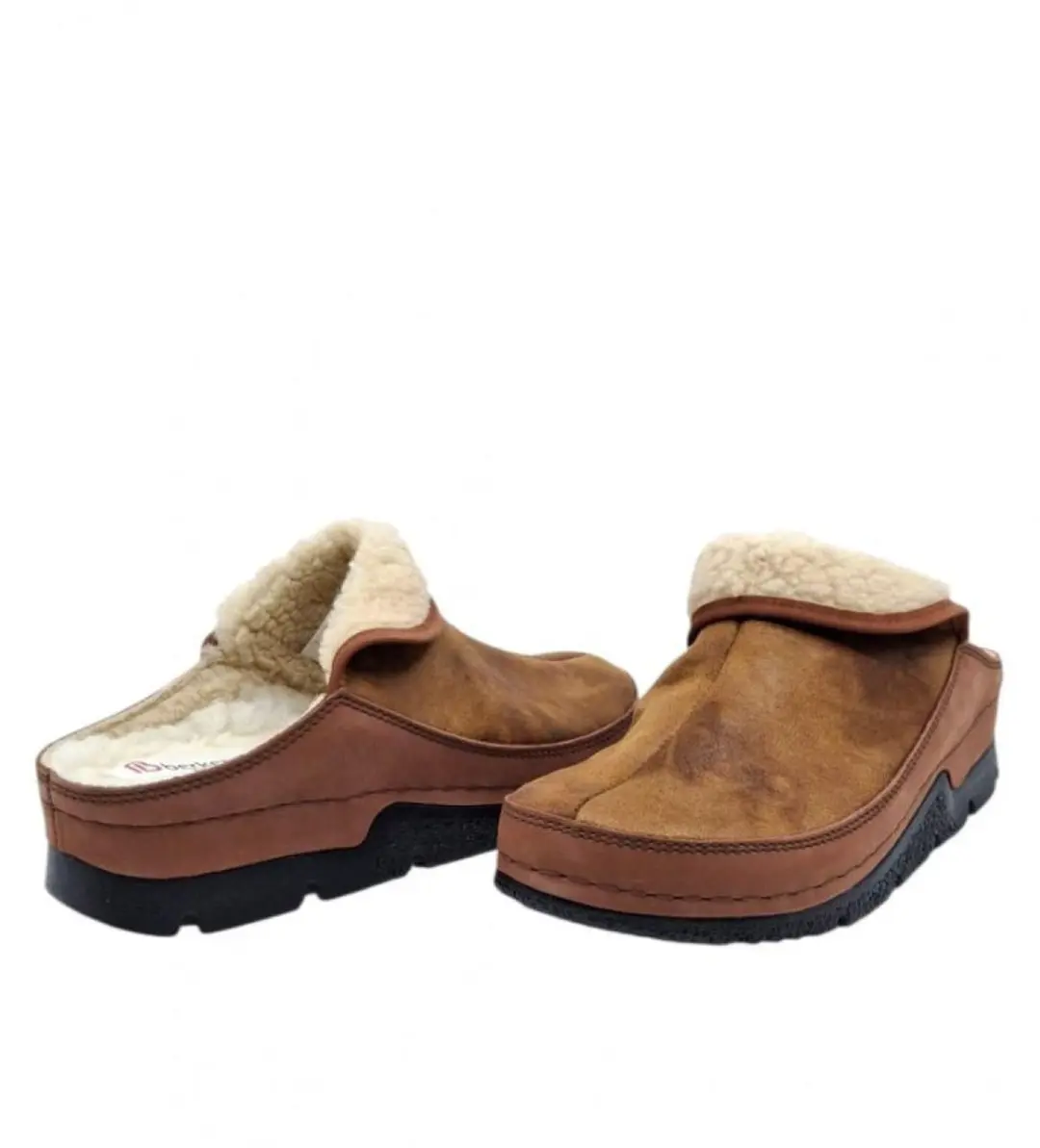 Berkemann Dames Pantoffels - Cognac/Caramel - Maat 40 - afbeelding 4 van 6