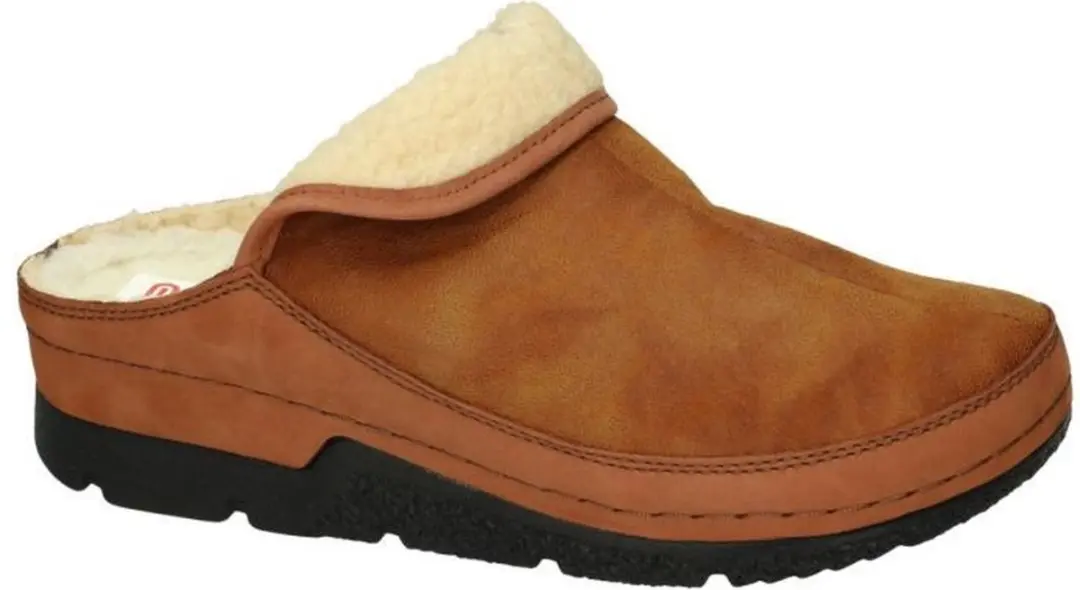 Berkemann Dames Pantoffels - Cognac/Caramel - Maat 40 - afbeelding 5 van 6