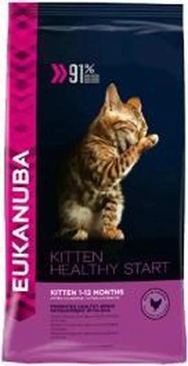 Eukanuba Cat & Kitten Kattenvoer 10kg - Kip/Lever