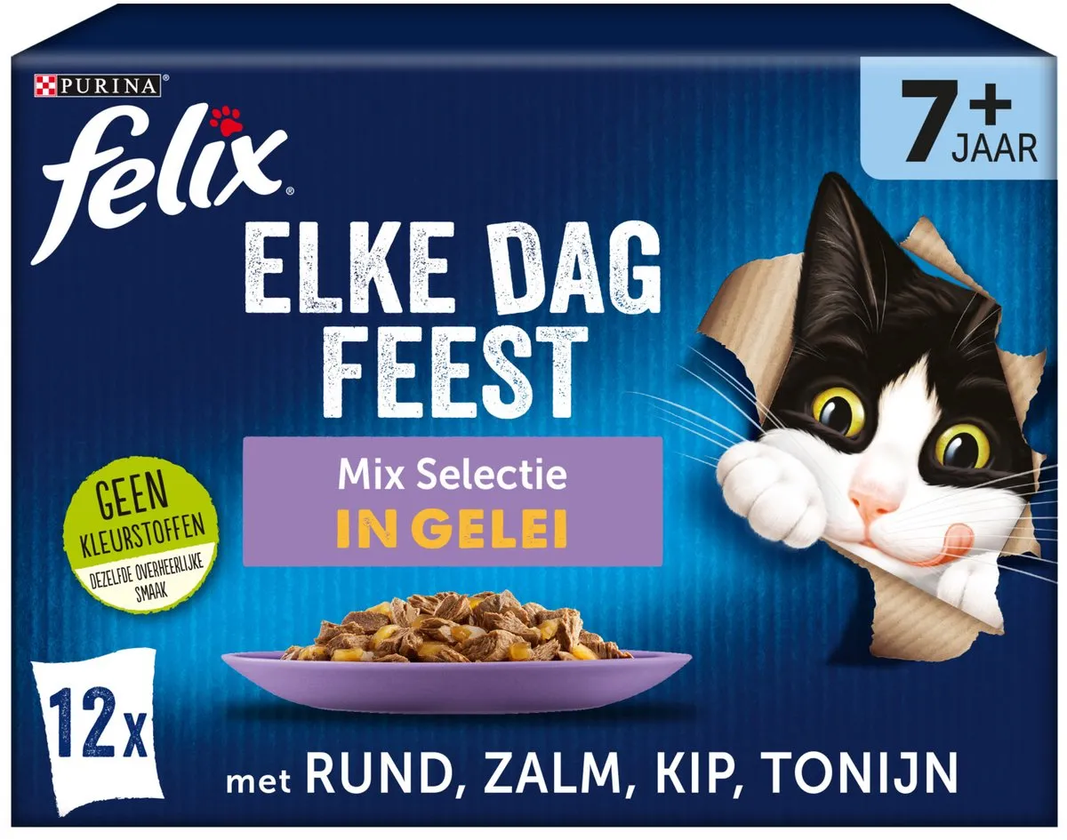 Felix Elke Dag Feest Mix Selectie Gelei 12x85g
