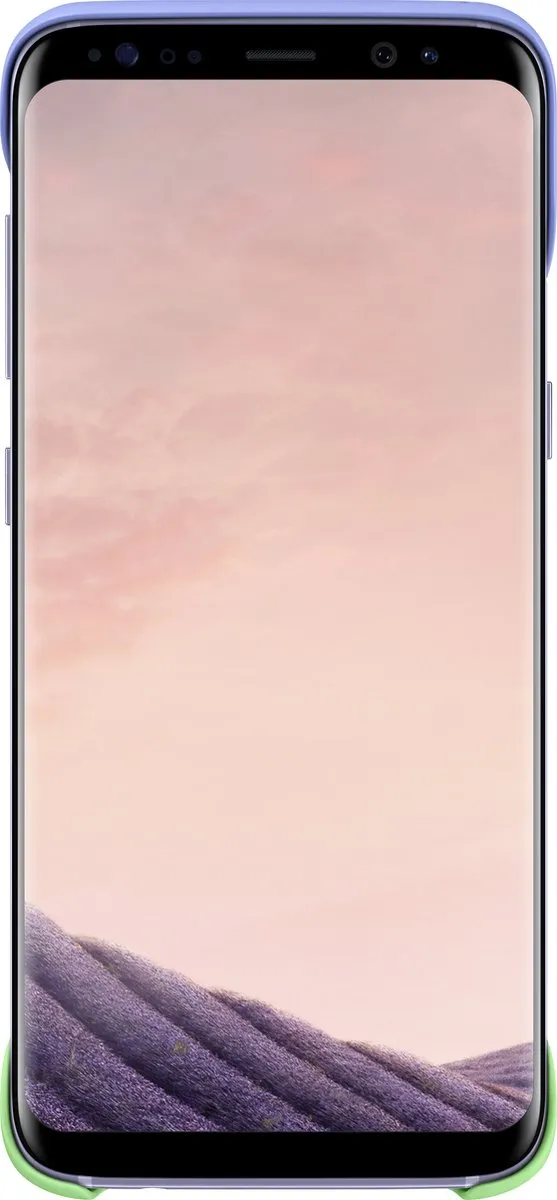 Samsung Galaxy S8 2-Piece Cover - Paars/Grijs