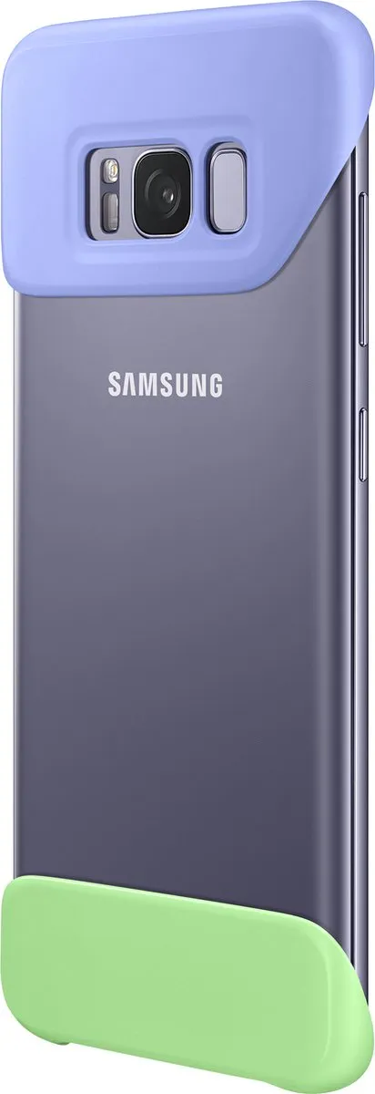 Samsung Galaxy S8 2-Piece Cover - Paars/Grijs