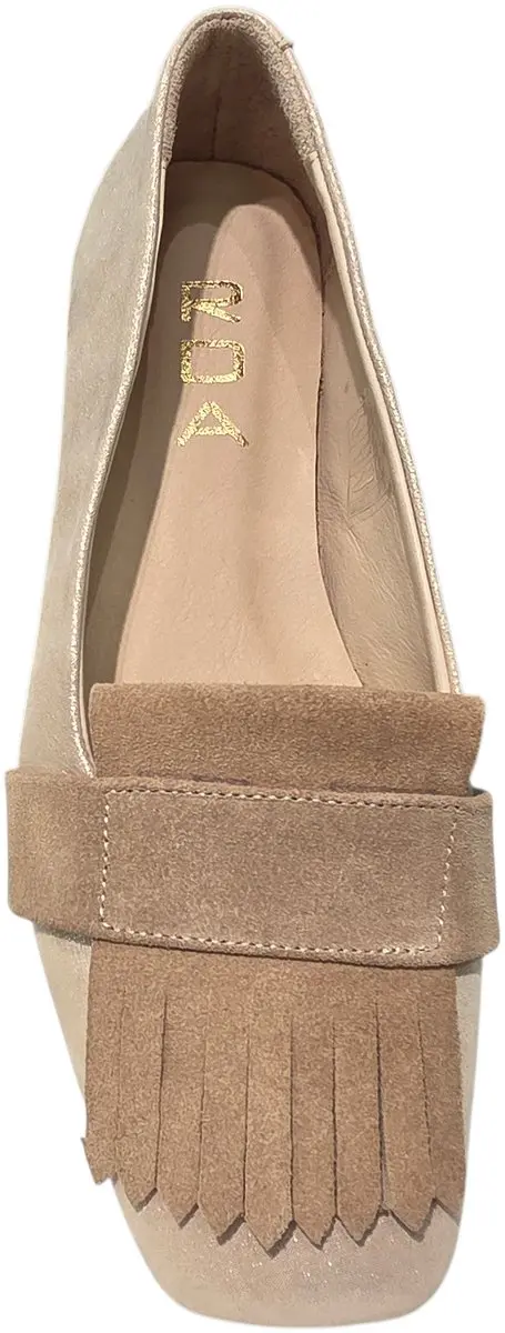 Roberto D'Angelo Dalton Instappers - Beige Metallic - afbeelding 2 van 4
