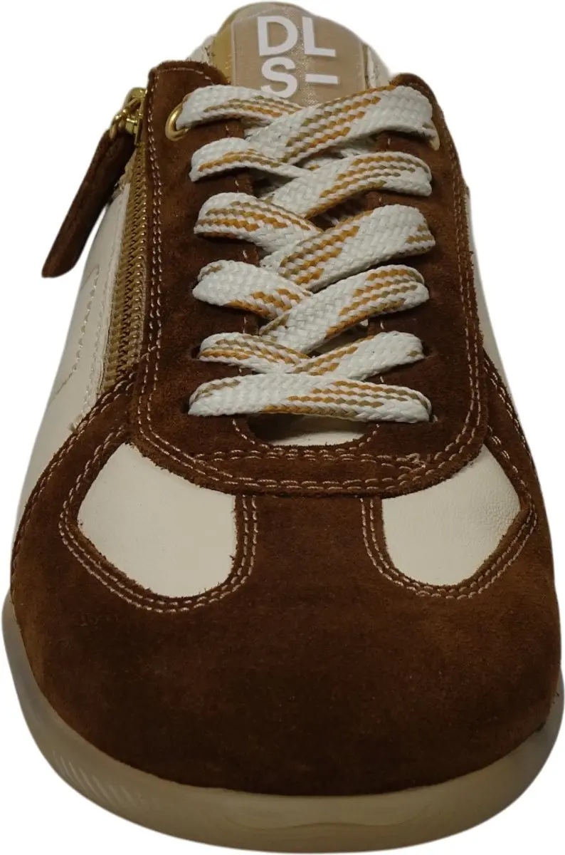 DL Sport 6944 833 Dames sneakers Cognac