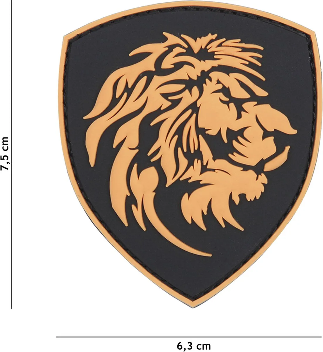 101 Inc Embleem 3D PVC Nederlandse Leeuw 20028