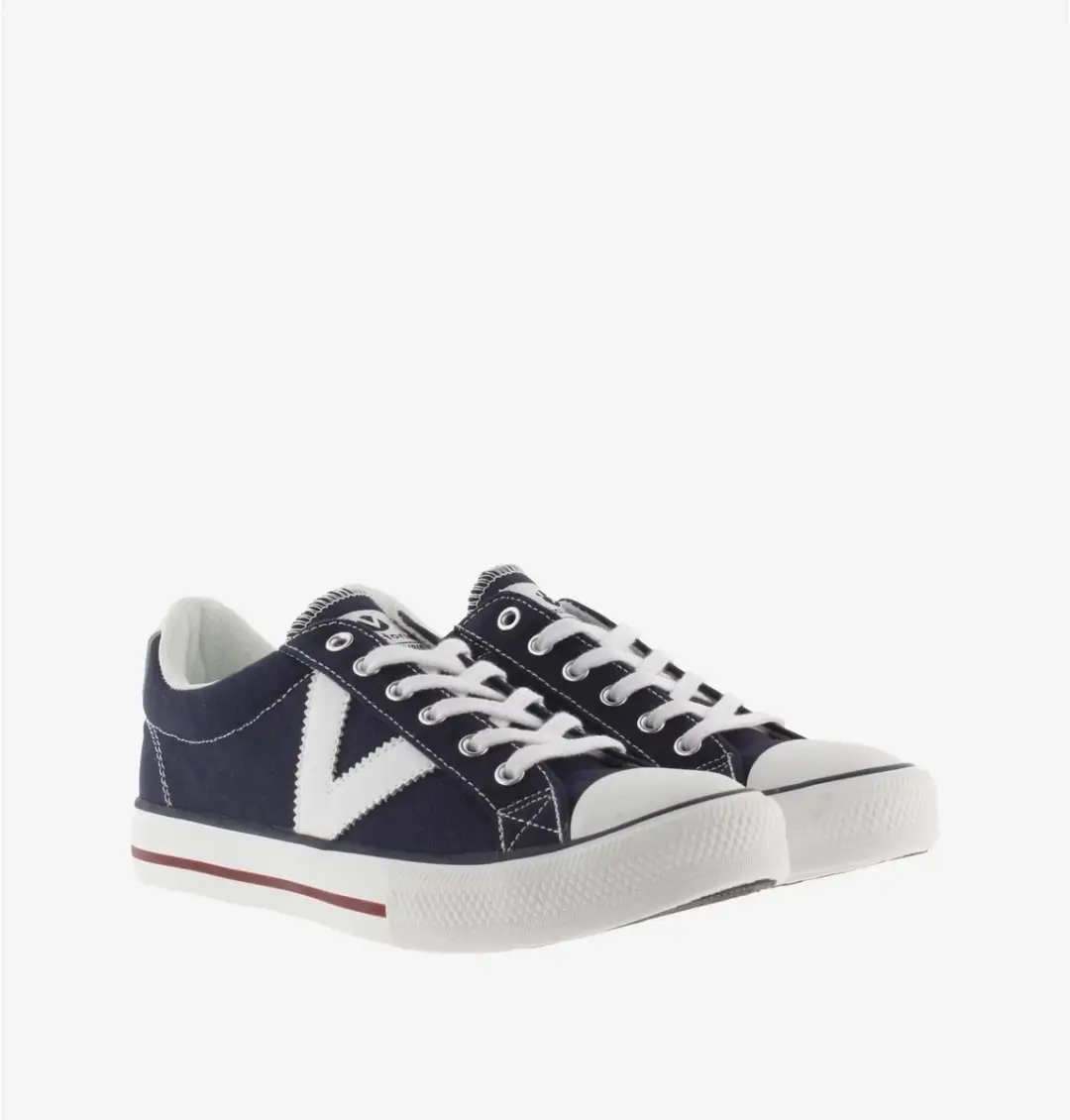 Victoria Tribu Contraste Trainers - Donkerblauw - afbeelding 2 van 6